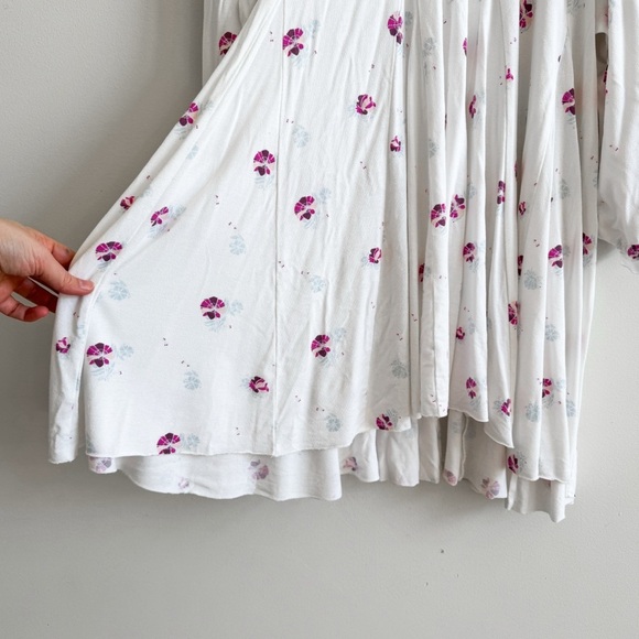 WE THE FREE • Winter Sun Floral Tunic Dress in Ivory Combo - Picture 9 of 15